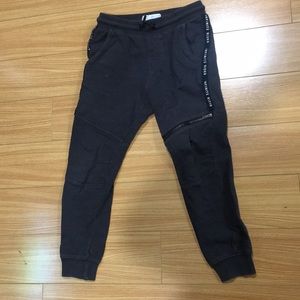Boy’s Zipper Knee Sweatpants